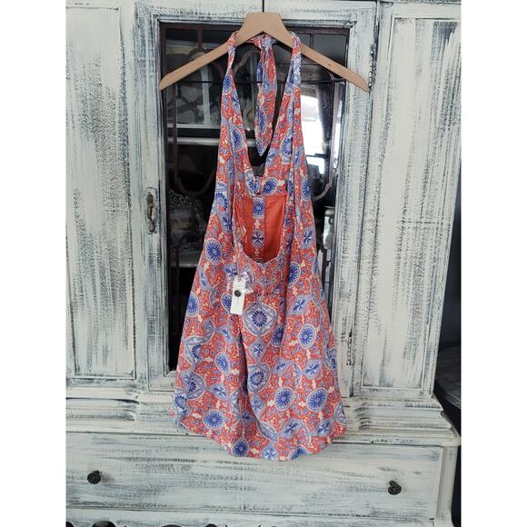 New Anthropologie Maeve Halter Slim Mini Dress - Small - Picture 7 of 7